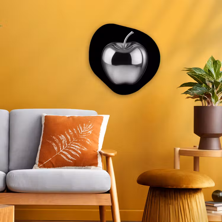 Organisch schilderij - Forex - Appel - Metallic - Symmetrisch — 3