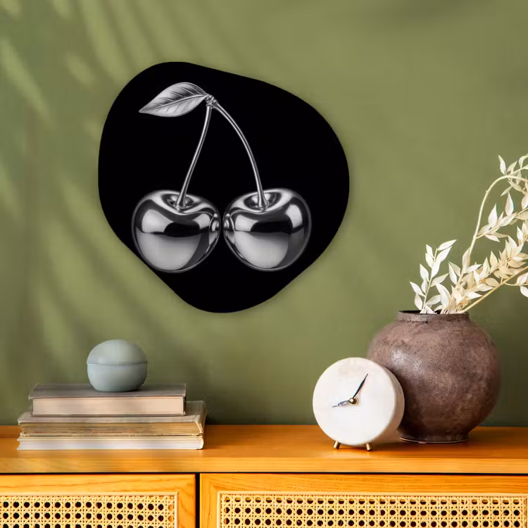 Organisch schilderij - Forex - Kers - Luxueus - Metallic — 2
