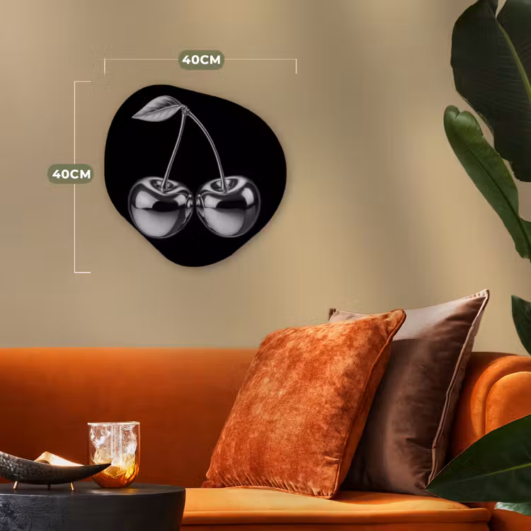 Organisch schilderij - Forex - Kers - Luxueus - Metallic — 4
