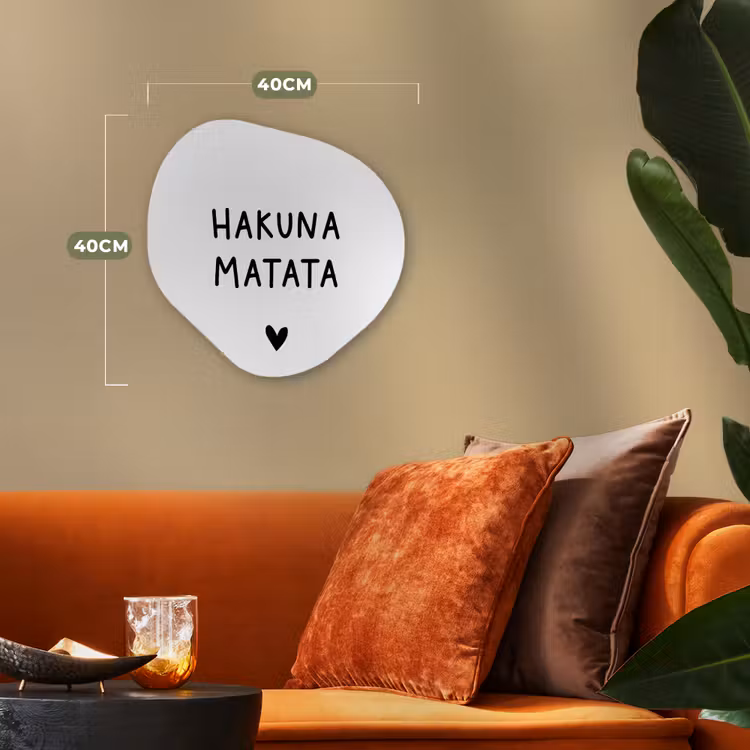 Organisch schilderij - Forex - Hakuna matata - Spreuken - Quotes — 4