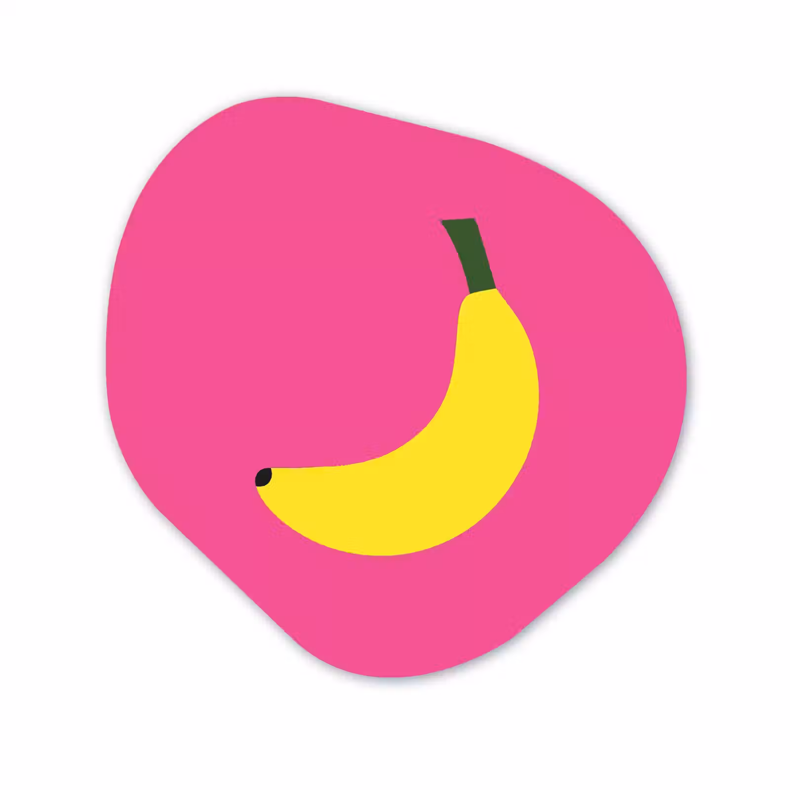 Organisch schilderij - Forex - Banaan - Geel - Fruit — 1