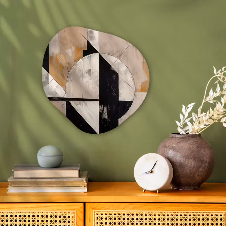 Organisch schilderij - Forex - Abstract - Modern - Geometrisch - Pastel — 2