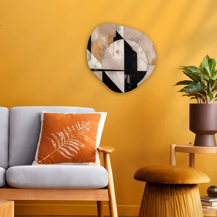 Organisch schilderij - Forex - Abstract - Modern - Geometrisch - Pastel — 3