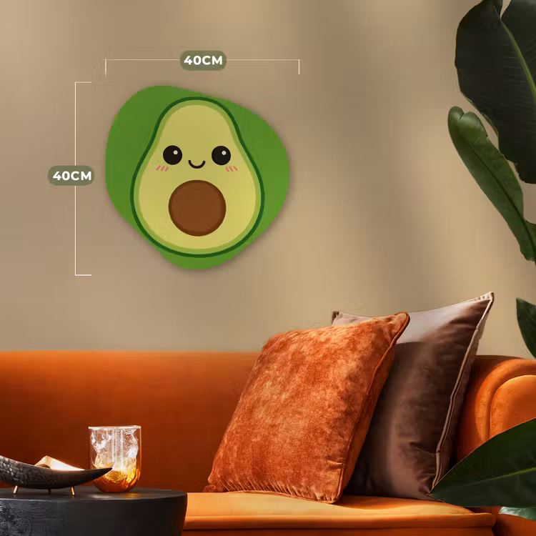 Organisch schilderij - Forex - Avocado - Groen - Speels — 4
