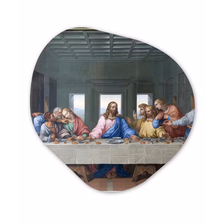 Organisch schilderij - Forex - Het laatste avondmaal - Leonardo da Vinci — 1