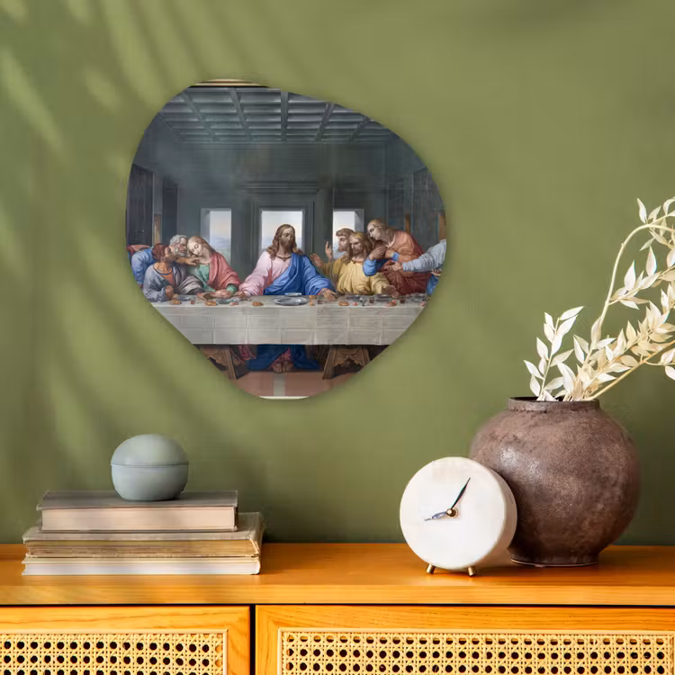 Organisch schilderij - Forex - Het laatste avondmaal - Leonardo da Vinci — 2