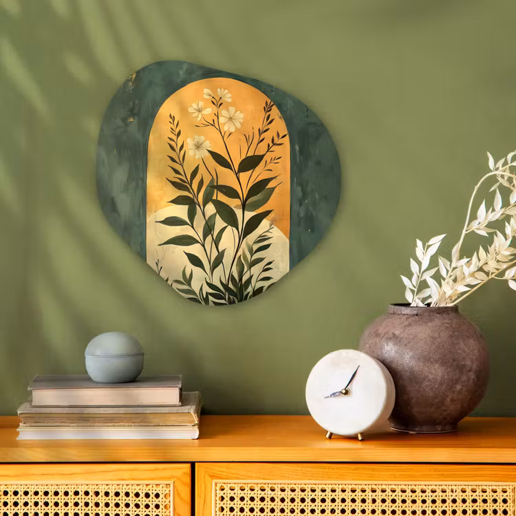 Organisch schilderij - Forex - Plant - Bloemen - Wit — 2