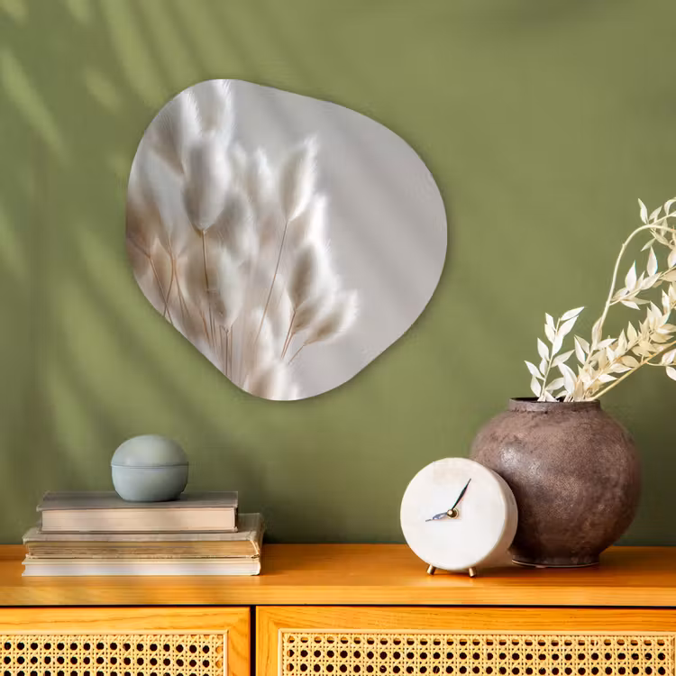Organisch schilderij - Forex - Pluimen - Beige - Minimalistisch — 2