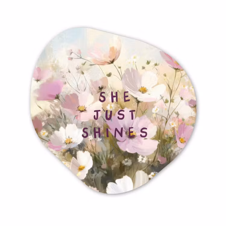 Organisch schilderij - Forex - Quote - Bloemen - Schilderachtig — 1