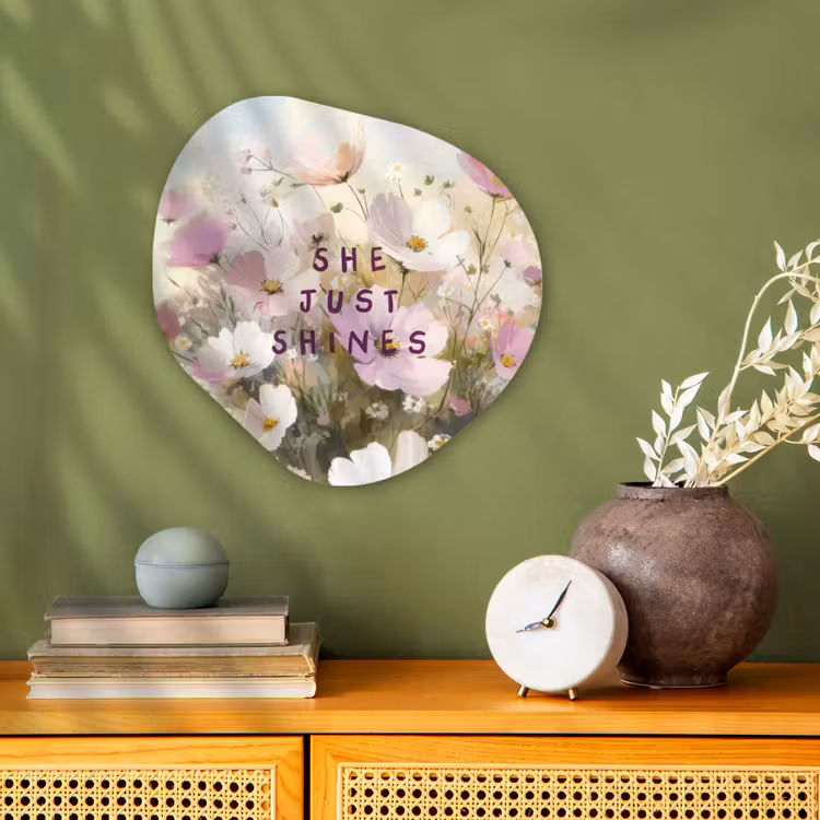 Organisch schilderij - Forex - Quote - Bloemen - Schilderachtig — 2