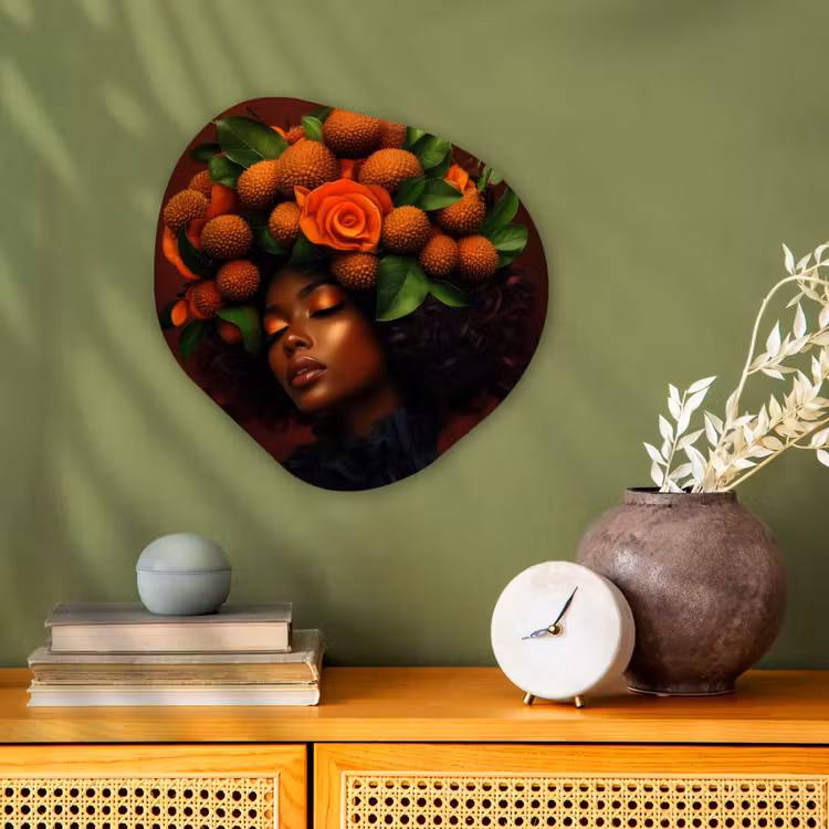 Organisch schilderij - Forex - Vrouw - lychee - exotisch — 2