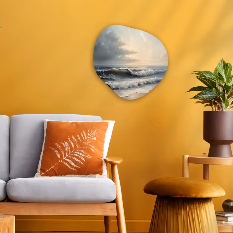Organisch schilderij - Forex - Strand - Zee - Zonsondergang — 3