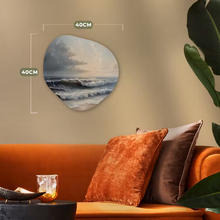Organisch schilderij - Forex - Strand - Zee - Zonsondergang — 4