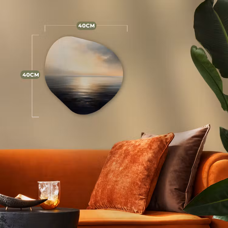 Organisch schilderij - Forex - Zon - Horizon - Zee — 4