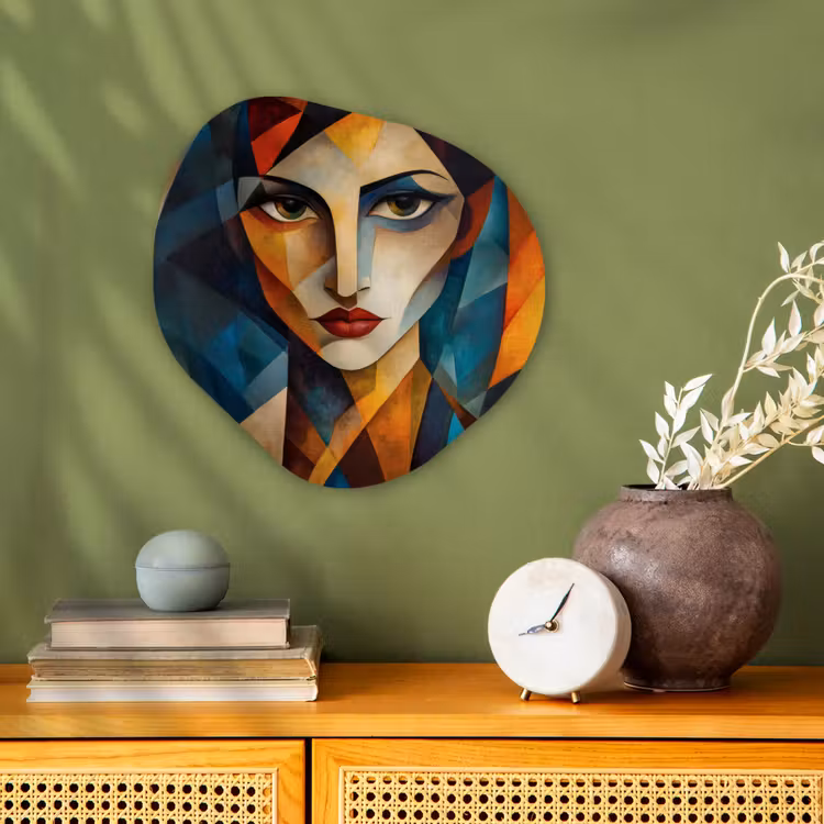 Organisch schilderij - Forex - Portret - Abstract - Vormen — 2