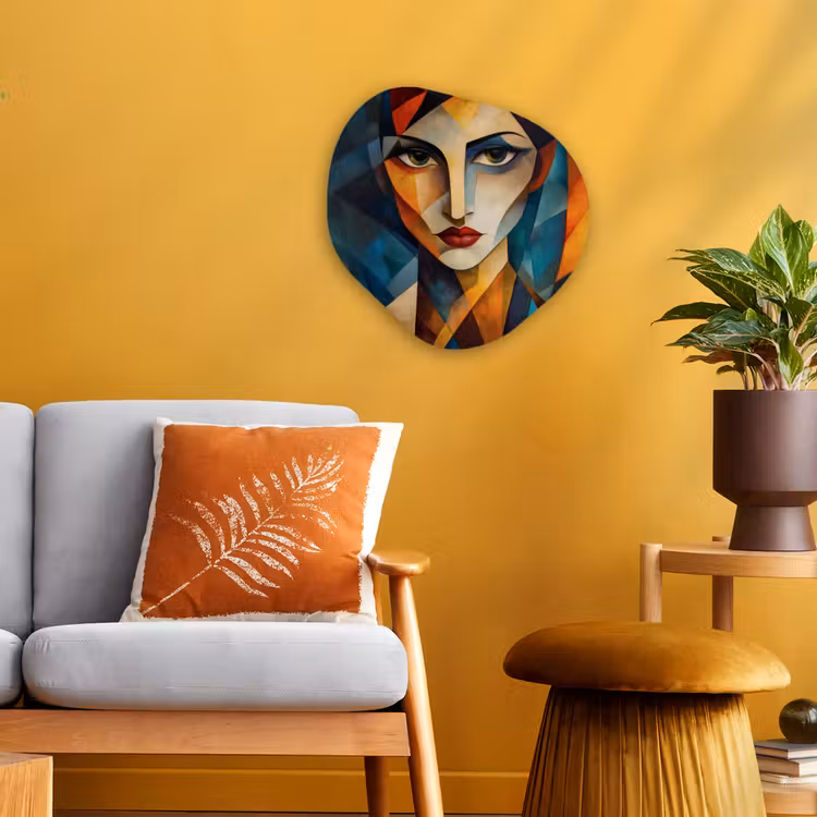 Organisch schilderij - Forex - Portret - Abstract - Vormen — 3