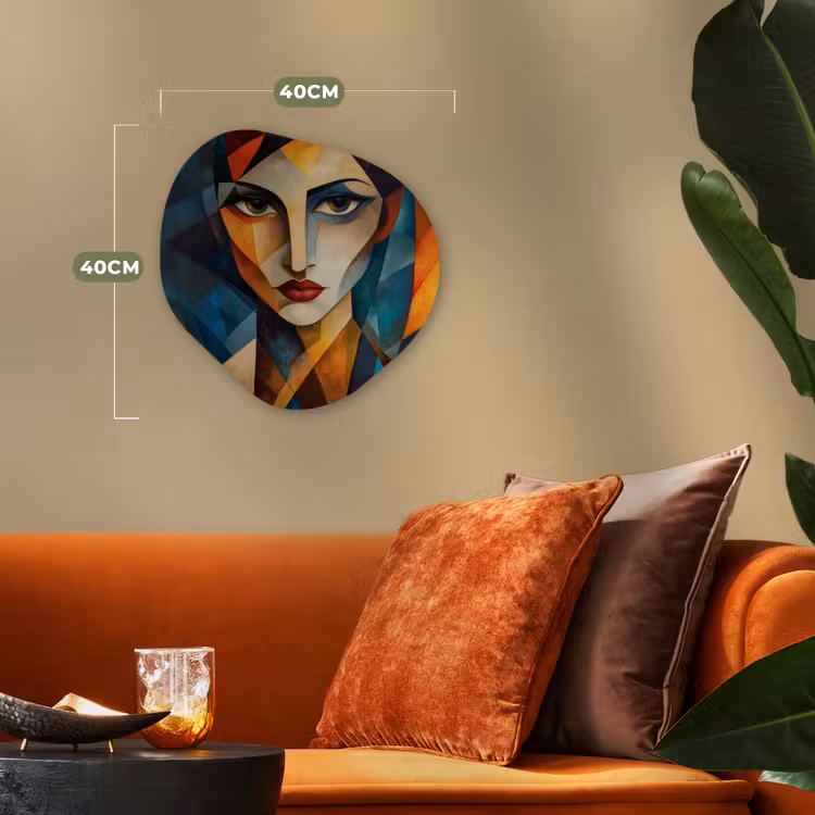 Organisch schilderij - Forex - Portret - Abstract - Vormen — 4