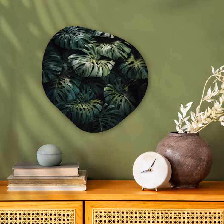 Organisch schilderij - Forex - Plant - Monstera - Lichtinval — 2