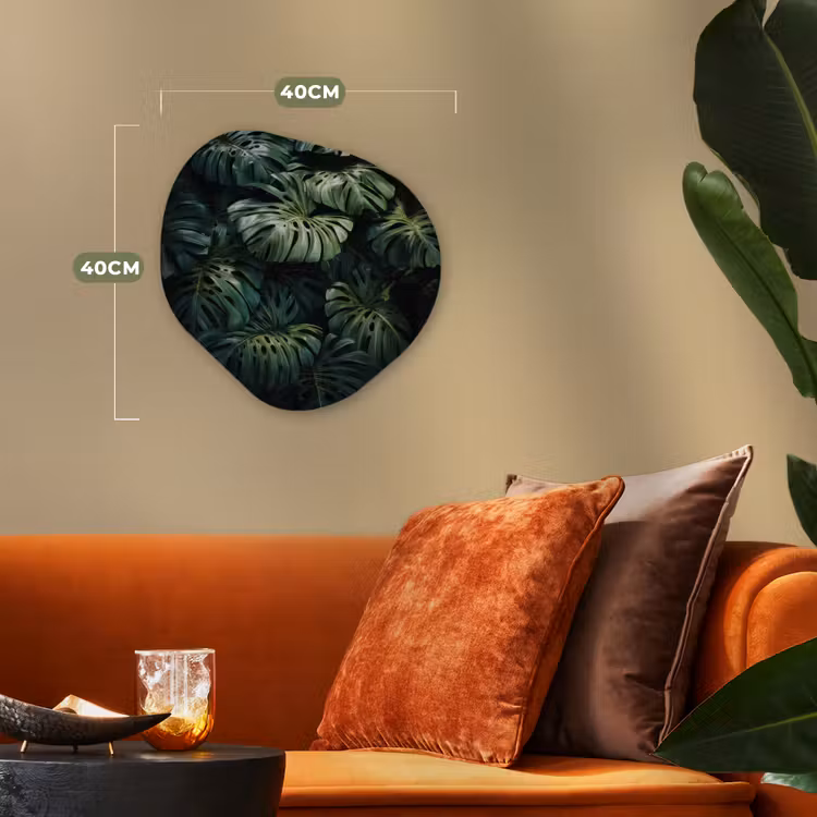 Organisch schilderij - Forex - Plant - Monstera - Lichtinval — 4