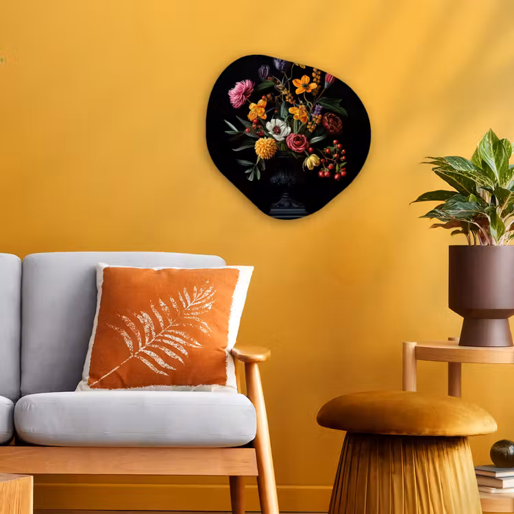 Organisch schilderij - Forex - Sierlijk - Boeket - Bladeren — 3