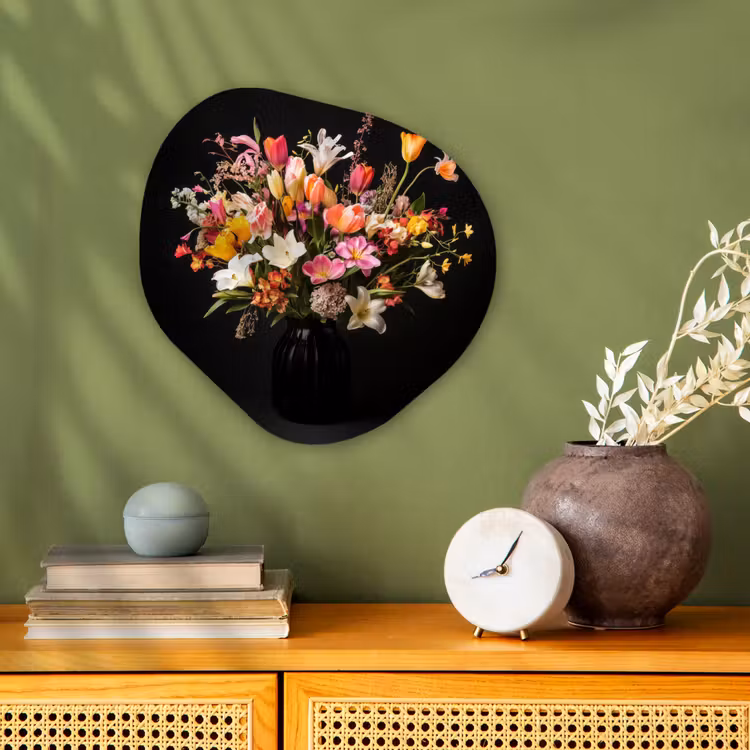 Organisch schilderij - Forex - Vaas - Bloemen - Tulpen — 2