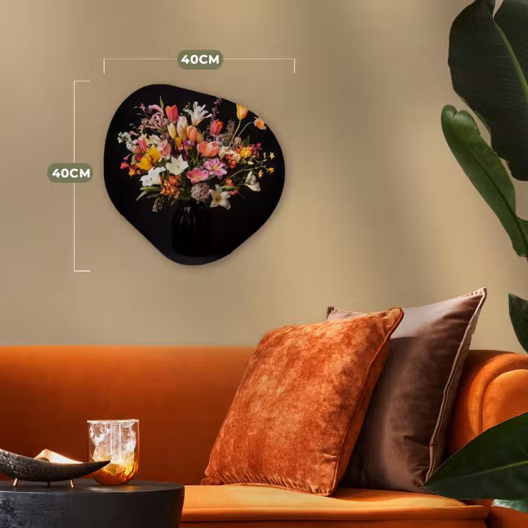 Organisch schilderij - Forex - Vaas - Bloemen - Tulpen — 4