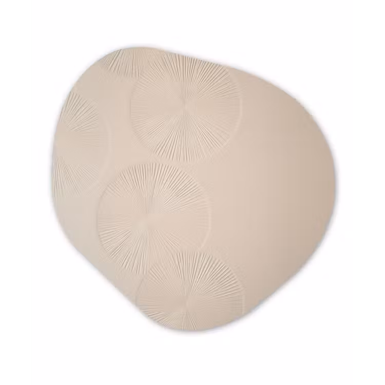 Organische vorm aluminium - Japandi - Beige - Modern — 1