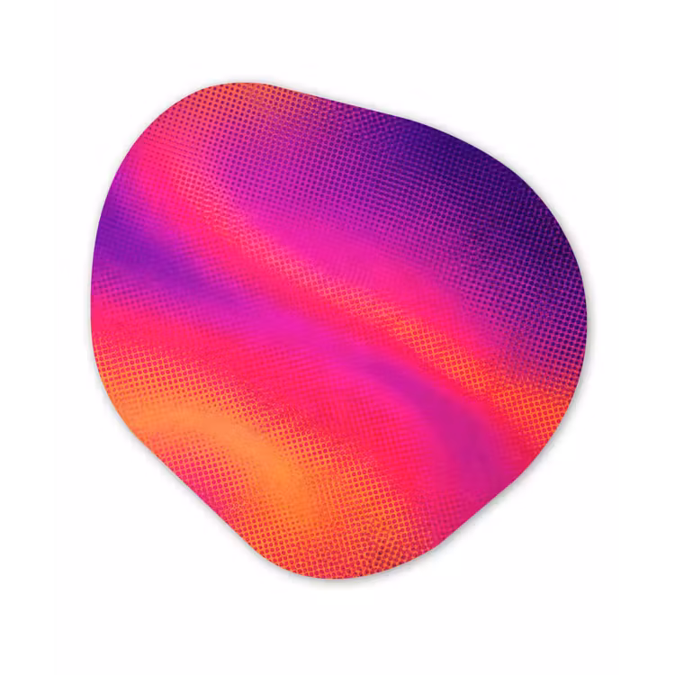 Organische vorm aluminium - Abstract - Patroon - Kleurverloop — 1