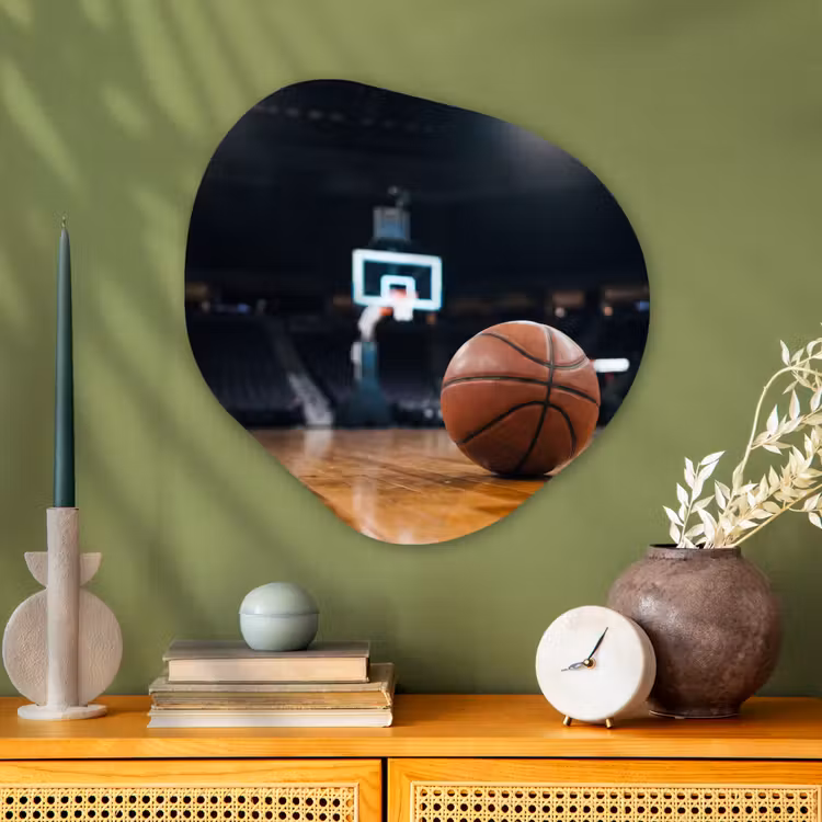 Organische vorm aluminium - Basketbal - Arena - Sport — 2