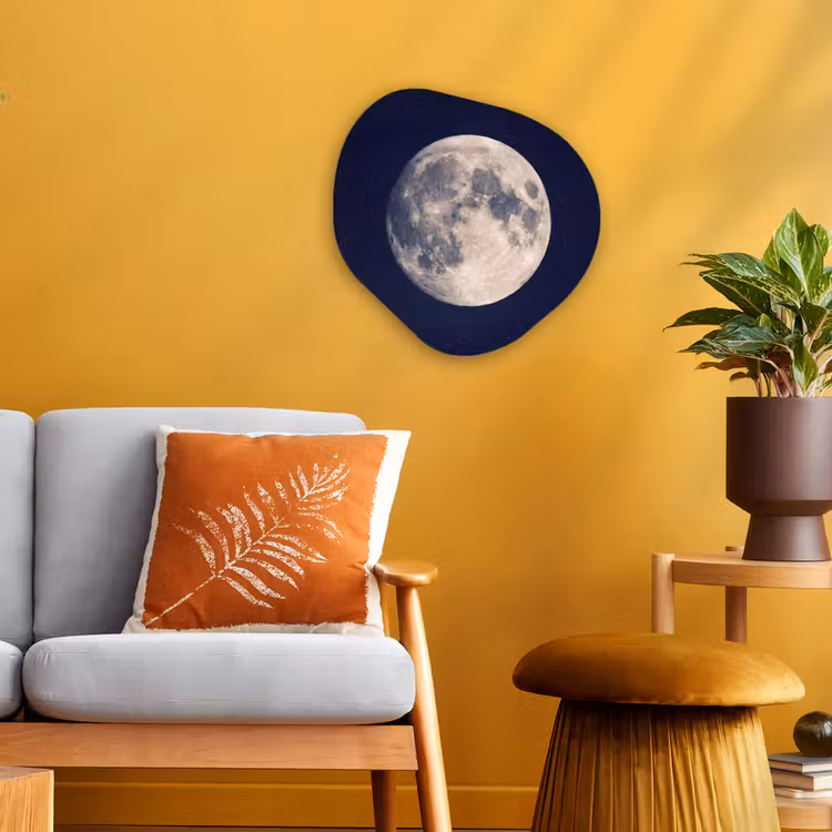 Organisch schilderij - Forex - Ruimte - Maan - Kosmos — 3