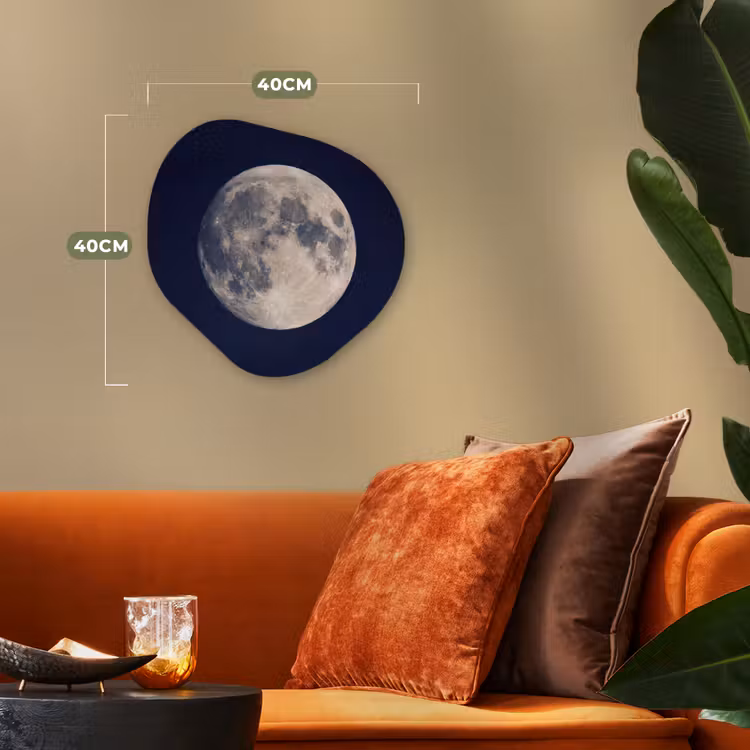 Organisch schilderij - Forex - Ruimte - Maan - Kosmos — 4