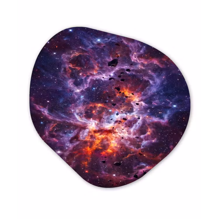 Organisch schilderij - Forex - Space - Stars - Abstract - Colorful — 1