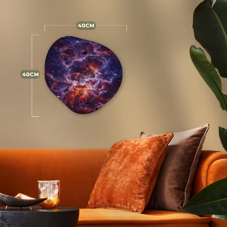 Organisch schilderij - Forex - Space - Stars - Abstract - Colorful — 4