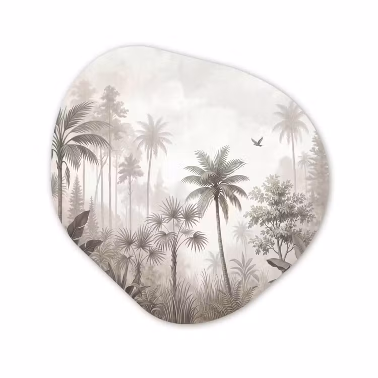 Organische vorm aluminium - Jungle - Palmbomen - Natuur — 1