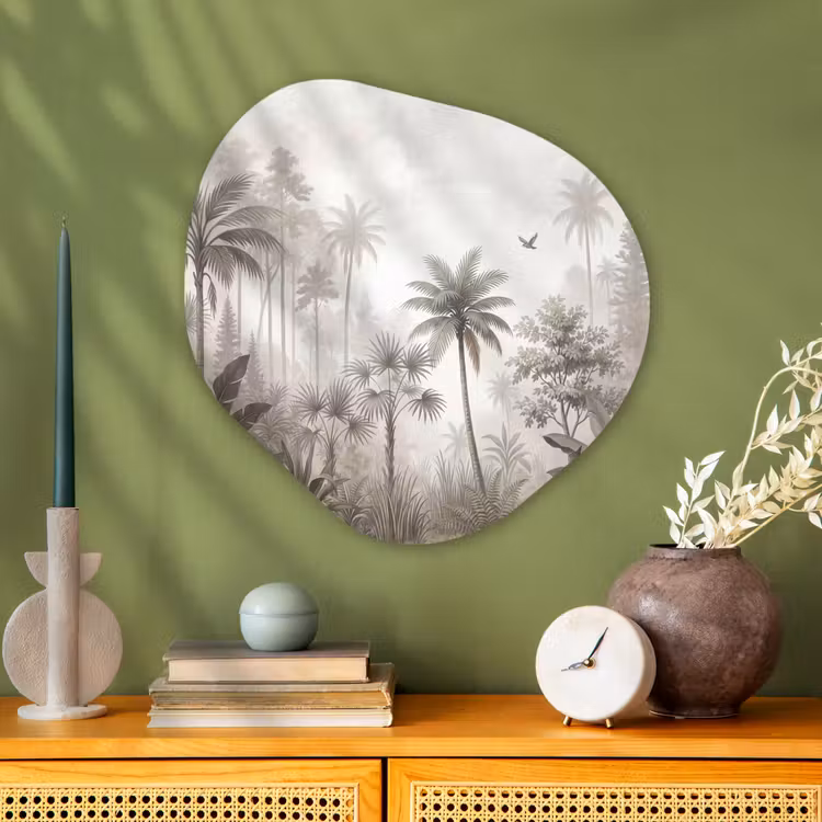 Organische vorm aluminium - Jungle - Palmbomen - Natuur — 2