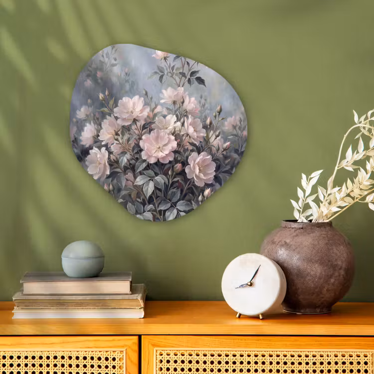 Organisch schilderij - Forex - Rozen - Illustratie - Roze — 2