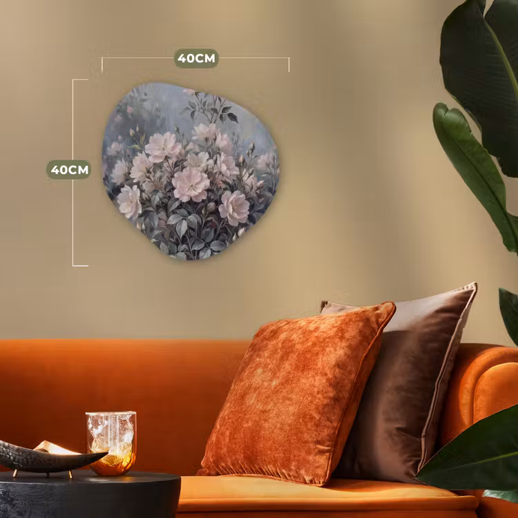 Organisch schilderij - Forex - Rozen - Illustratie - Roze — 4