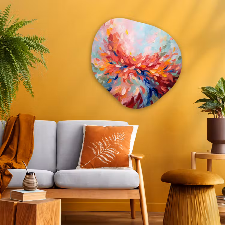 Organische vorm aluminium - Bloemen - Abstract - Kunst - Modern — 3