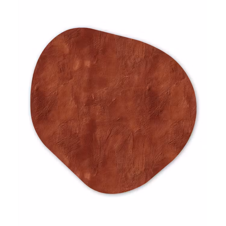 Organisch schilderij - Forex - Stucwerk - Textuur  - Terracotta — 1