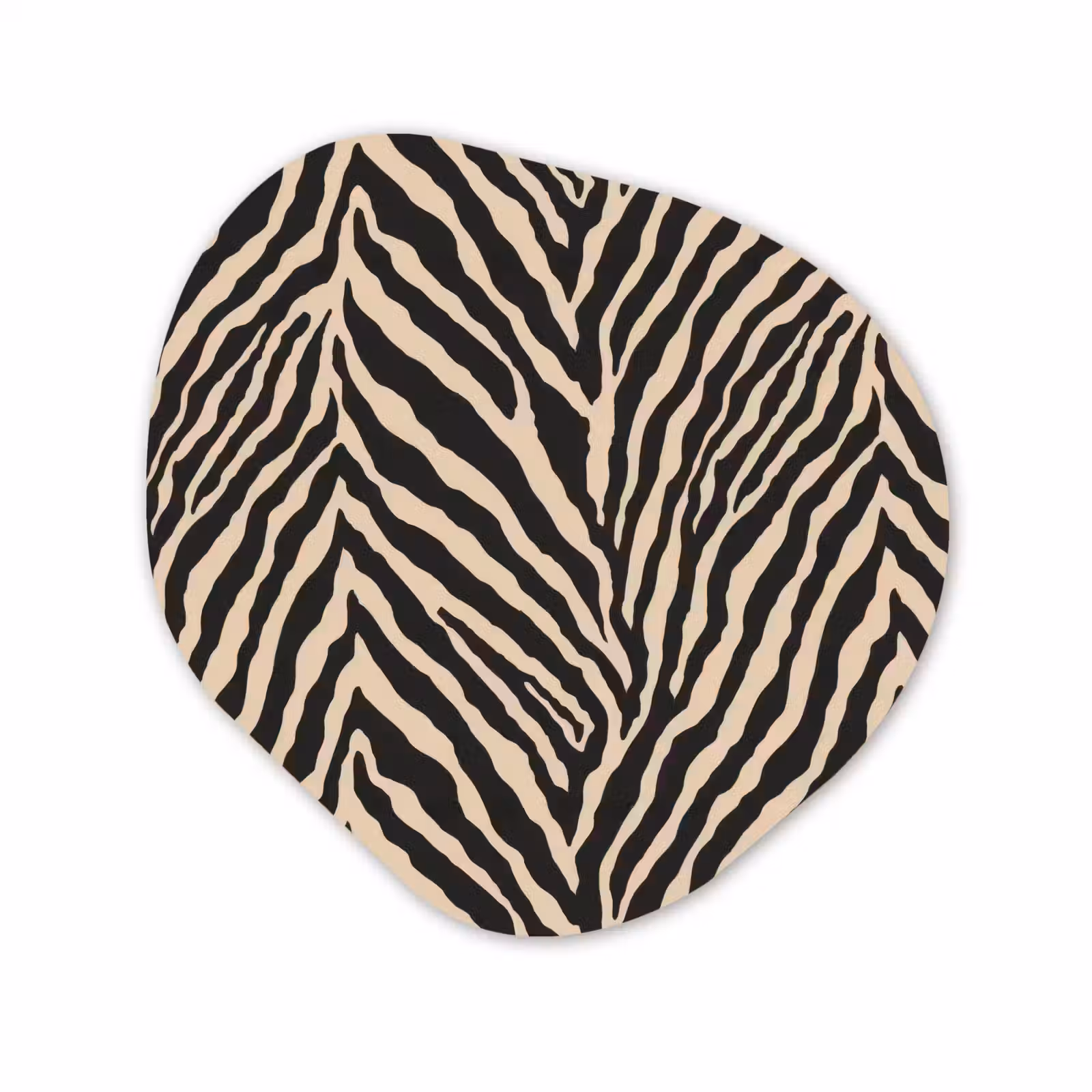 Organisch schilderij - Forex - Zebra - Klassiek - Zwart — 1