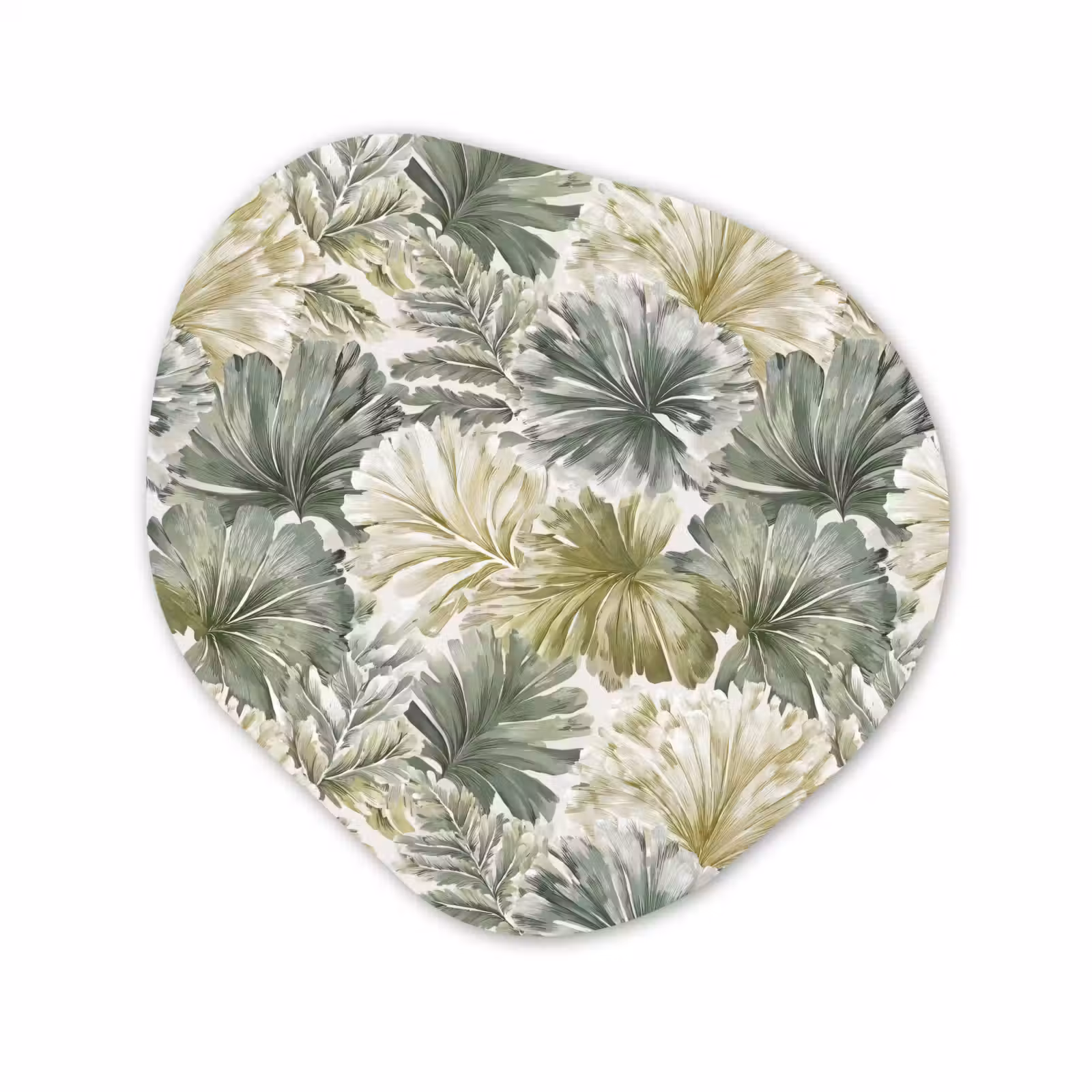 Organische vorm aluminium - Bladeren - Botanisch - Groen — 1