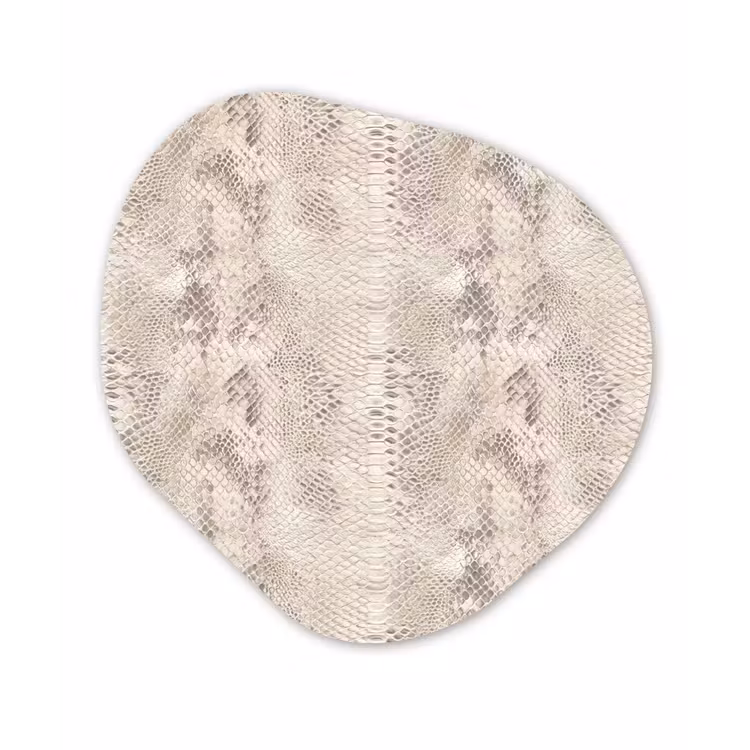 Organisch schilderij - Forex - Slang - Patroon - Beige — 1