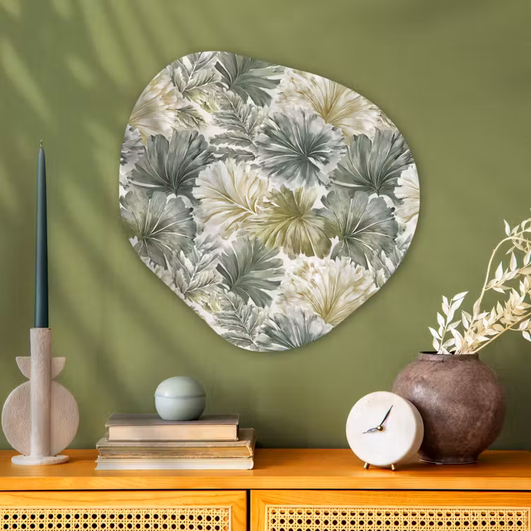 Organische vorm aluminium - Bladeren - Botanisch - Groen — 2