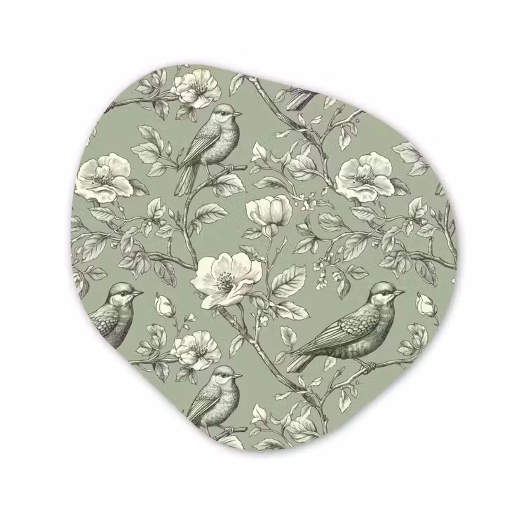 Organische vorm aluminium - Klassiek - Botanisch - Groen — 1