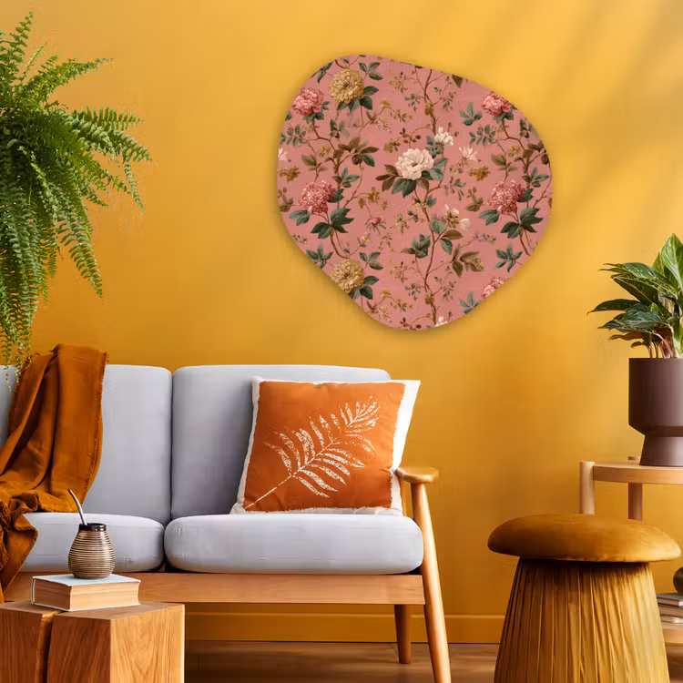 Organische vorm aluminium - Klassiek - Botanisch - Roze — 3