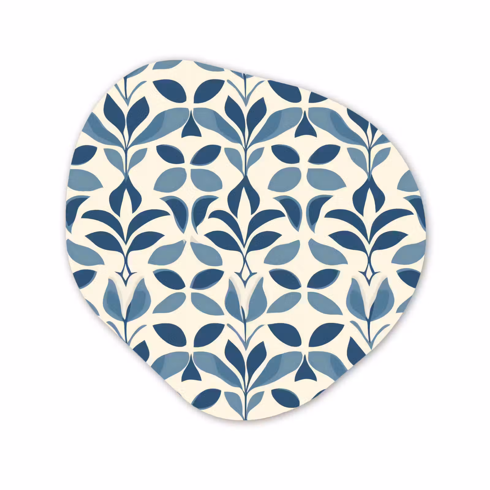 Organische vorm aluminium - Flora - Modern - Blauw — 1