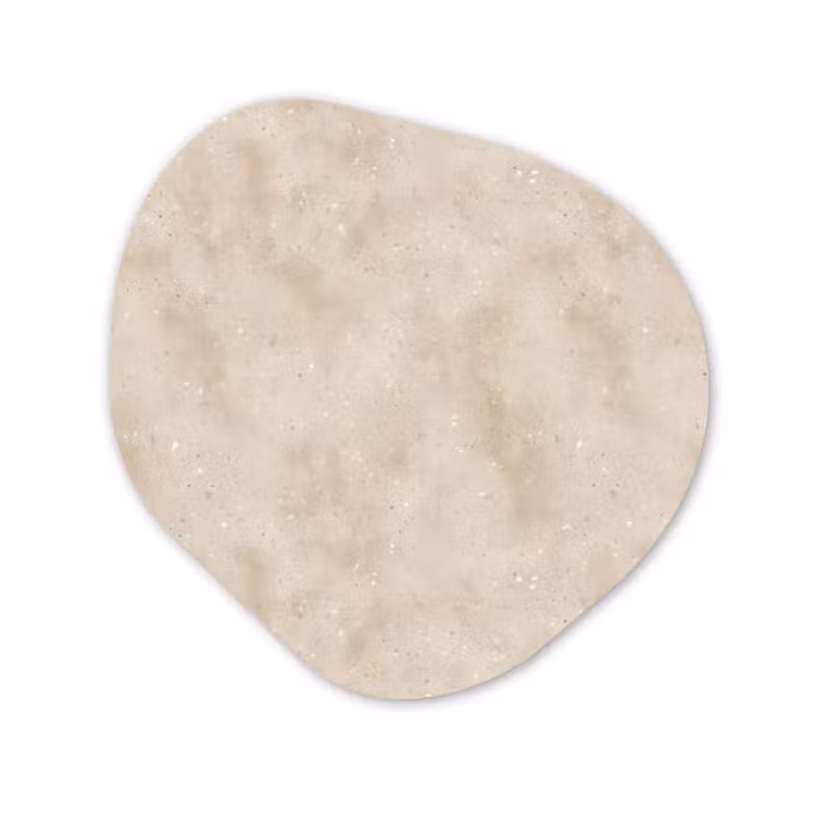Organisch schilderij - Forex - Structuur - Spikkels - Beige — 1