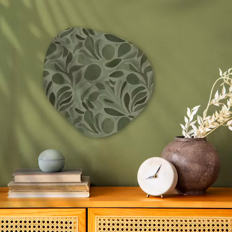 Organisch schilderij - Forex - Sereen - Bladeren - Groen — 2