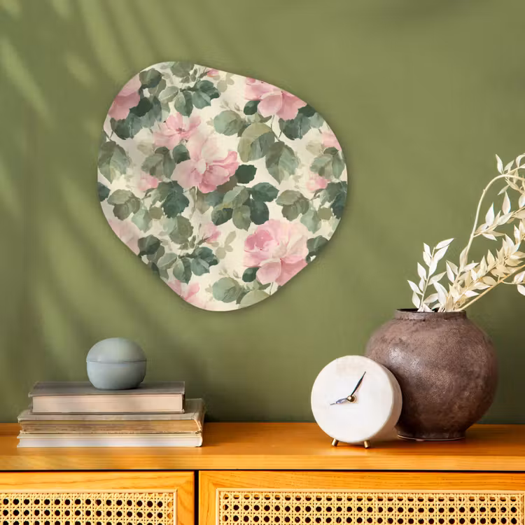 Organisch schilderij - Forex - Rozen - Botanisch - Roze — 2