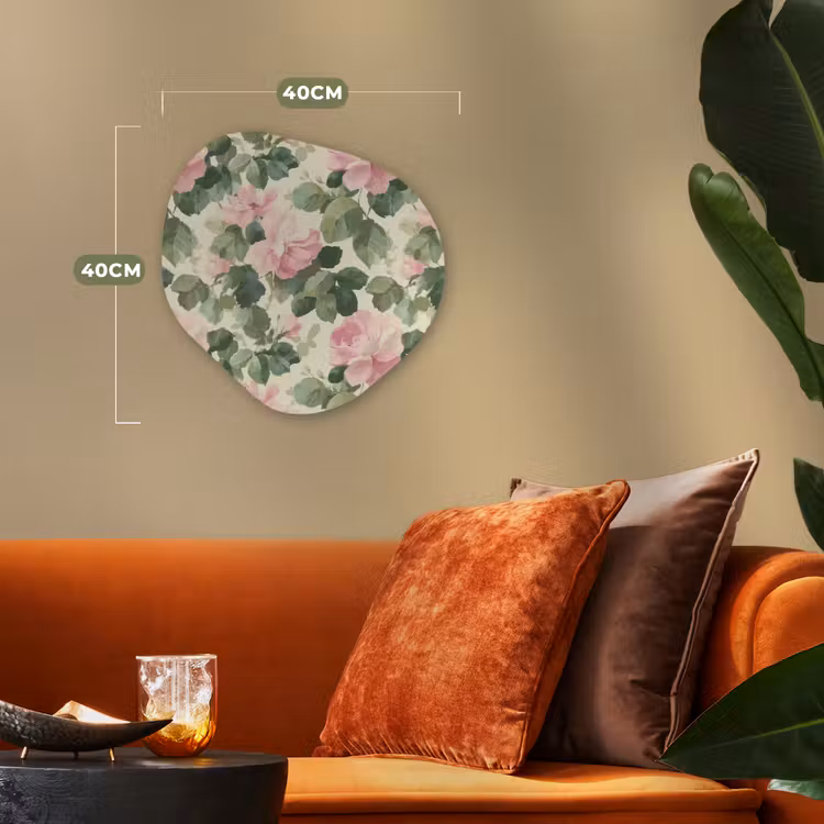 Organisch schilderij - Forex - Rozen - Botanisch - Roze — 4